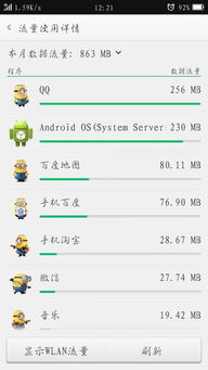 手机流量显示软件